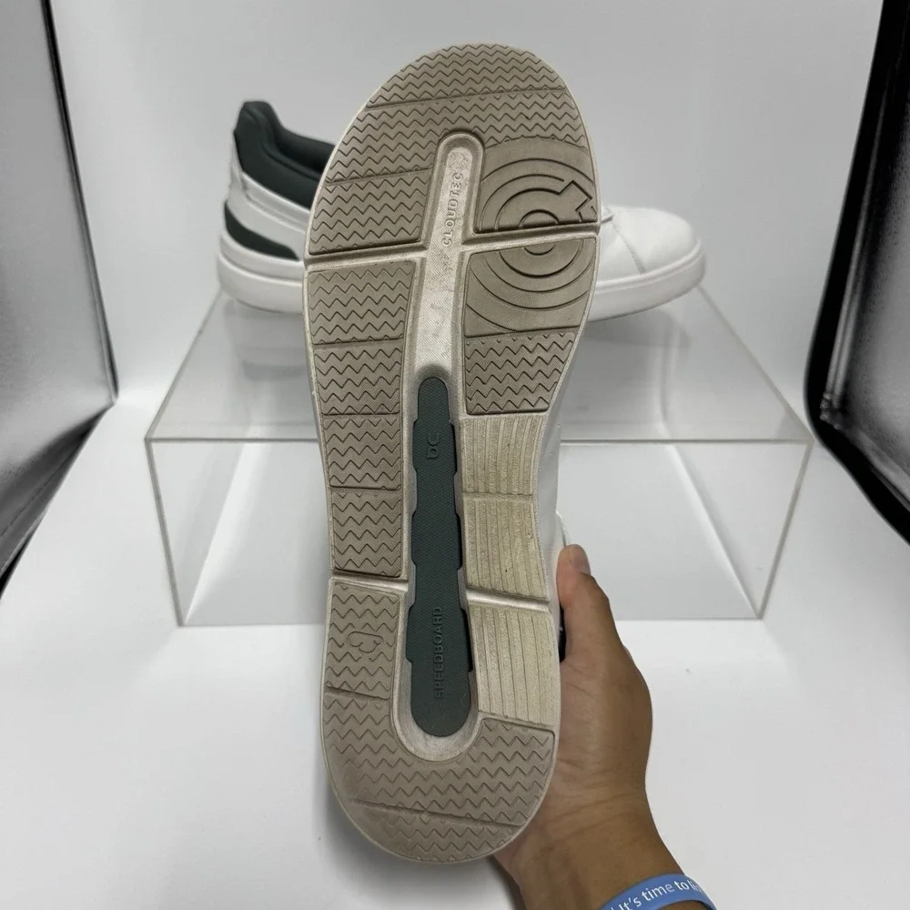 On Cloud Running The Roger Advantage White Olive 3MF30641528 Men's Size 12
